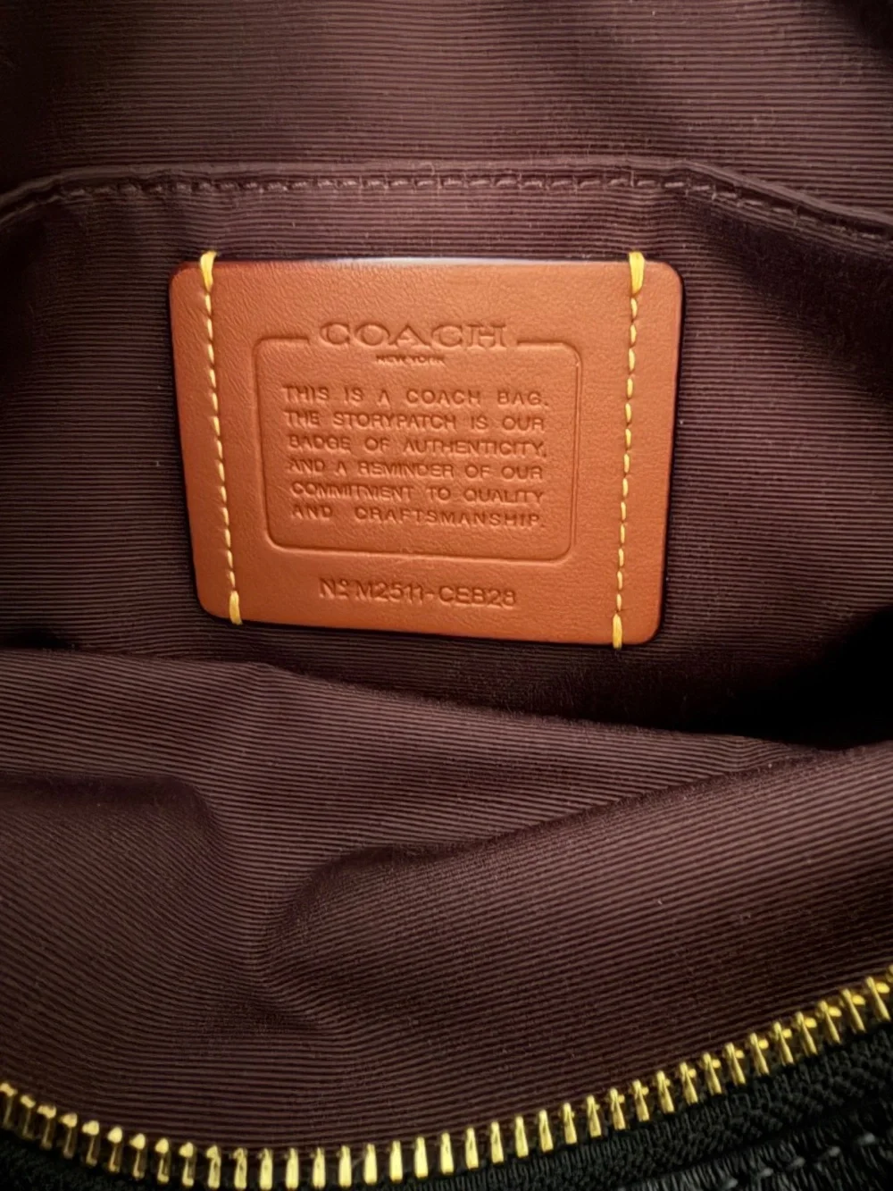 Coach Carey Crossbody Bag in Black with Gold Hardware